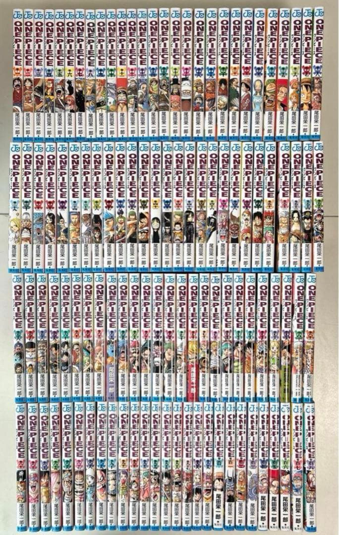 【美品】ワンピース　1巻〜112巻　全巻