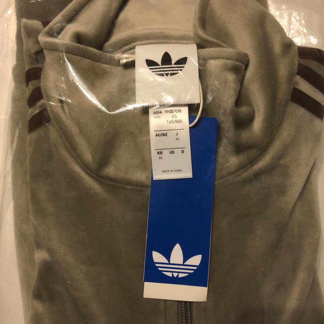 adidas JOURNAL STANDARD ベロア トラックジャケット XS