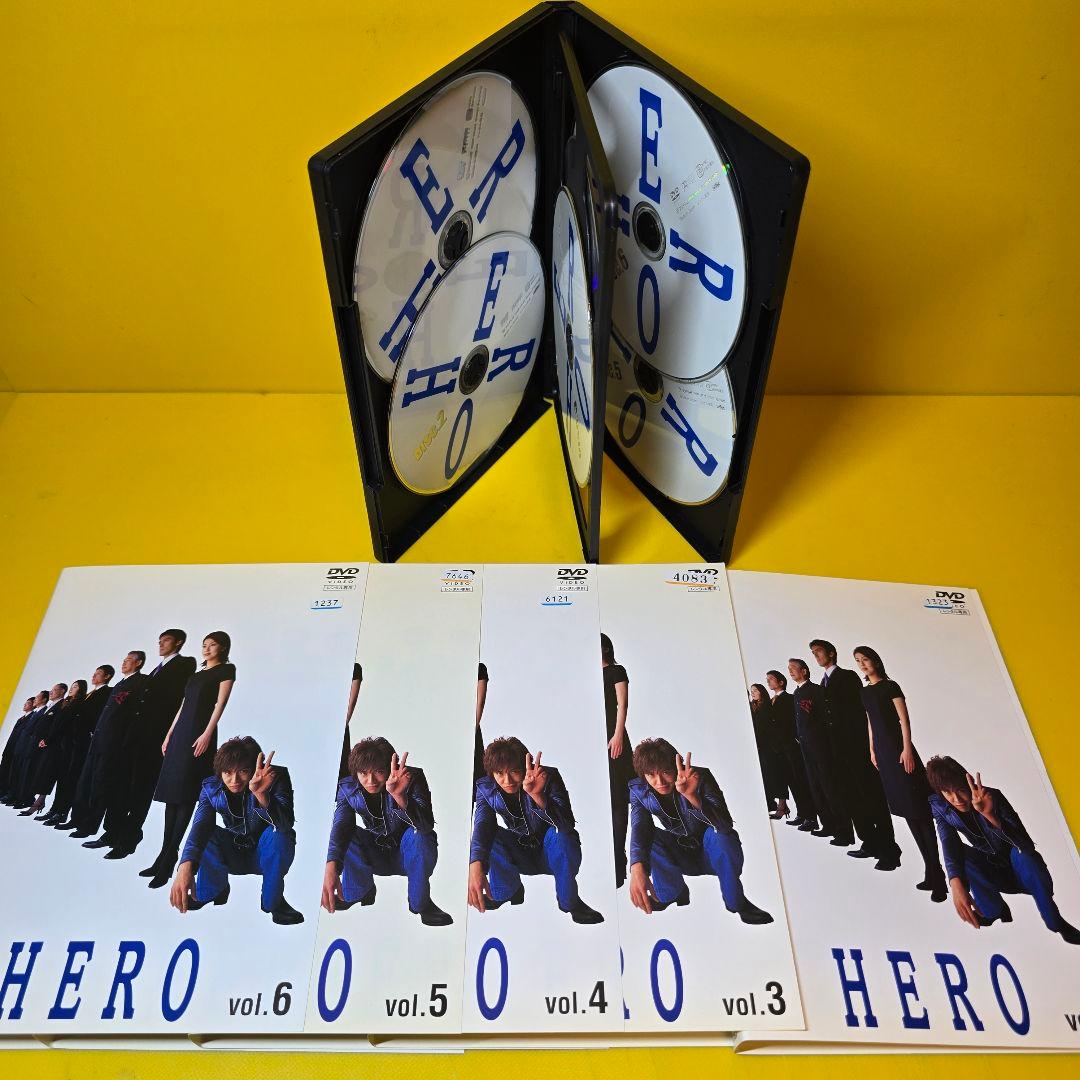 新品ケース交換済　 HERO 第1+第2シリーズ+劇場版2作+特別編SP 全15