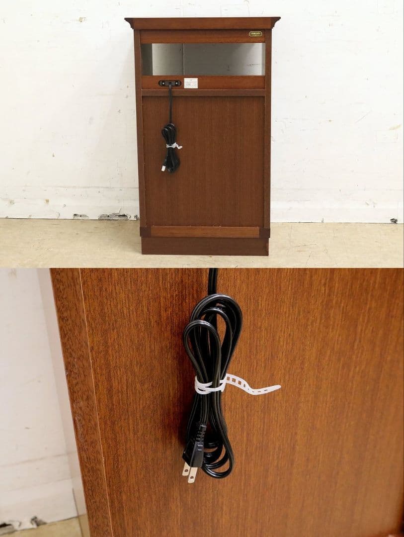 マルニ【地中海シリーズ】高級電話台・TEL台/FAX台サイドチェスト◆クラシック