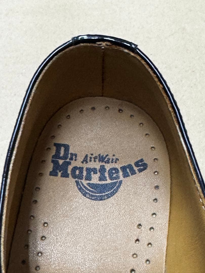 Dr. Martens 3ホール パテント（エナメル）UK7 ドクターマーチン