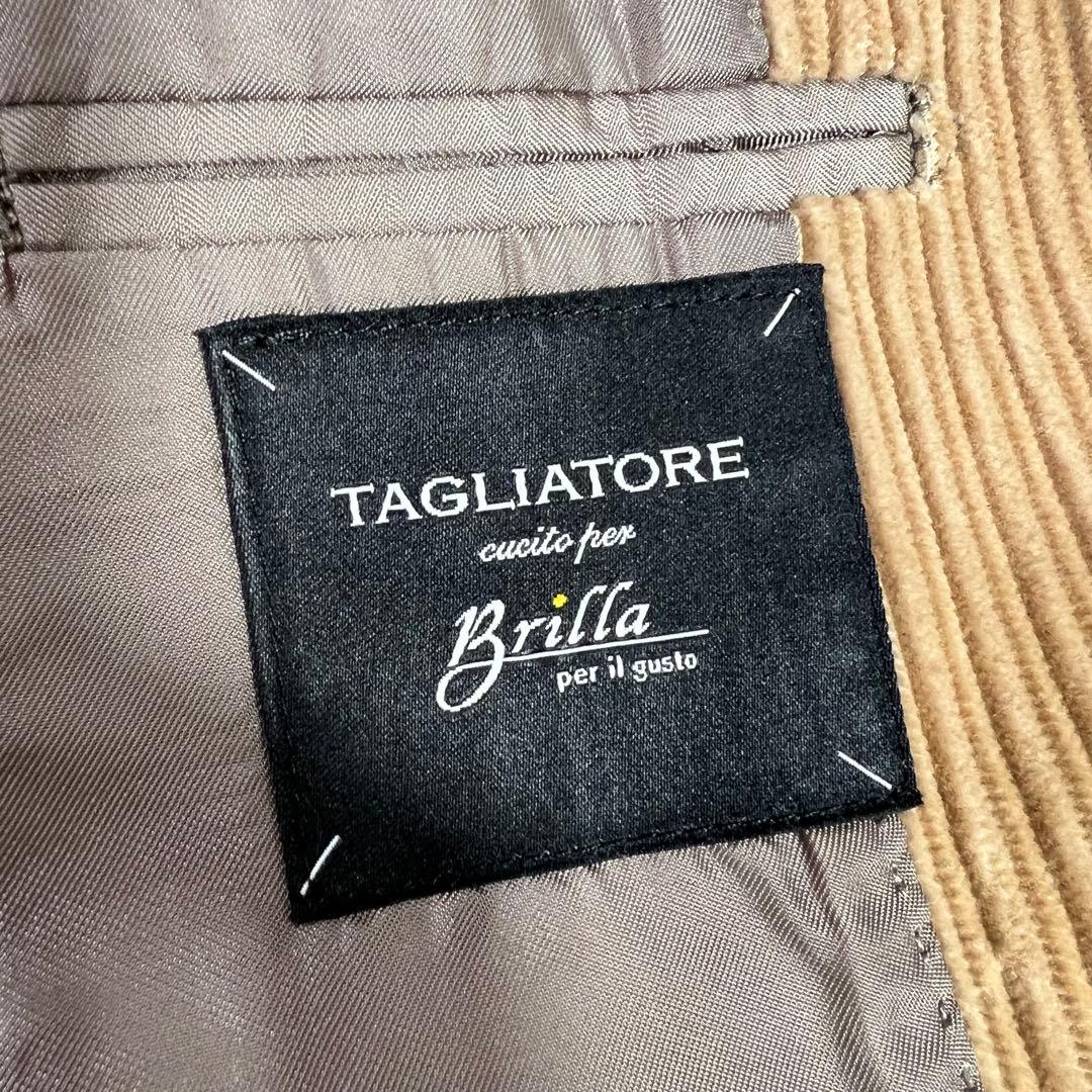 タリアトーレ×ブリッラ 44 コーデュロイ ブラウンベージュ 新型モンテカルロ