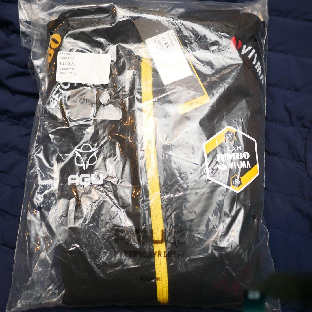 選手支給品 ユンボヴィスマ フルジップパーカ ヴィスマリースアバイク サーベロ