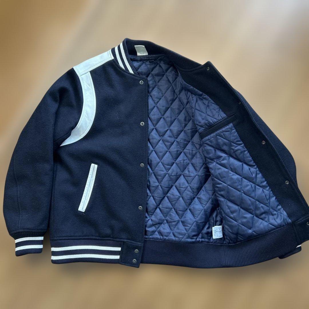 カルロス　Bristol スタジャン L ネイビー