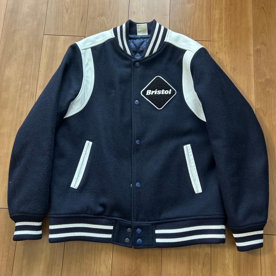 カルロス　Bristol スタジャン L ネイビー