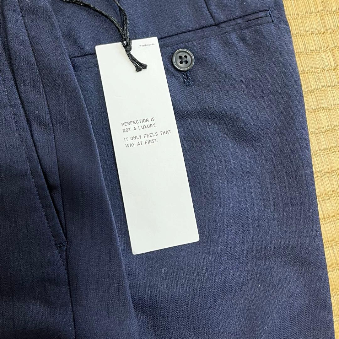 【新品】ユニクロ+Ｊ　ウールスリムフィットパンツ