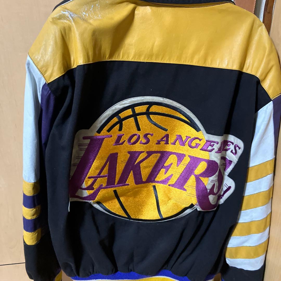 レイカーズ　スタジャン Mサイズ　ジェフハミルトン