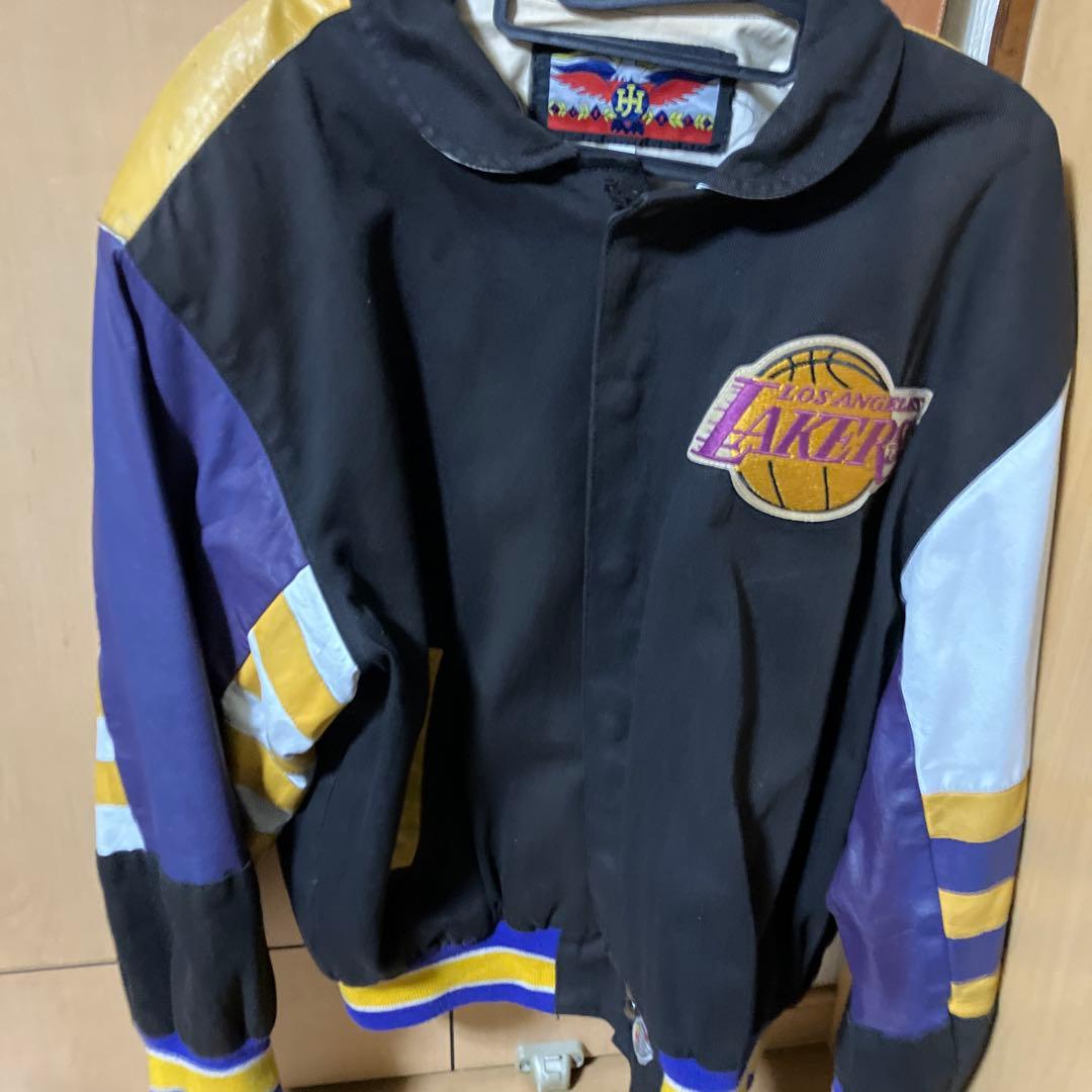 レイカーズ　スタジャン Mサイズ　ジェフハミルトン