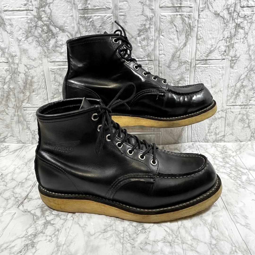 REDWINGレッドウィング　8130 アイリッシュセッター　ブラック　25㎝
