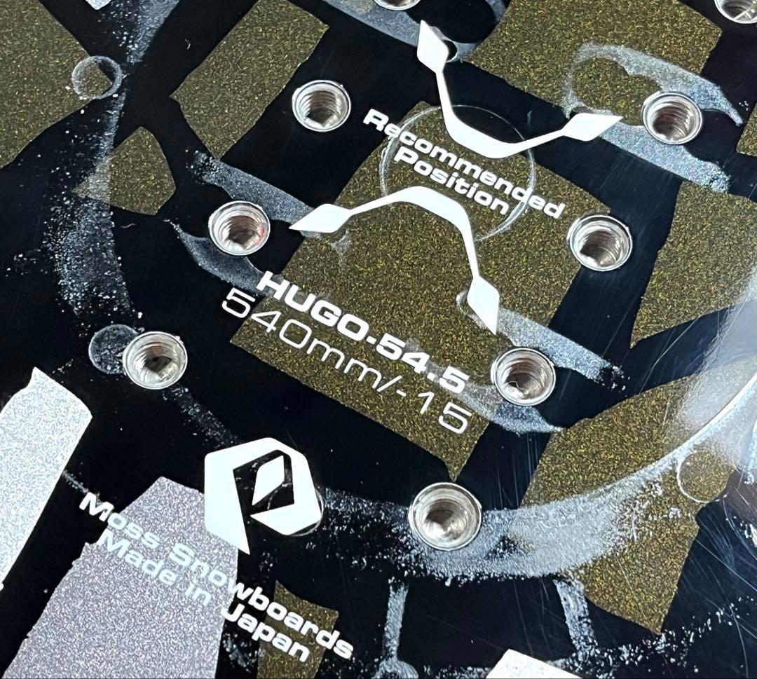 モス スノーボードHUGO 155 /ビンディング BURTON フリースタイル