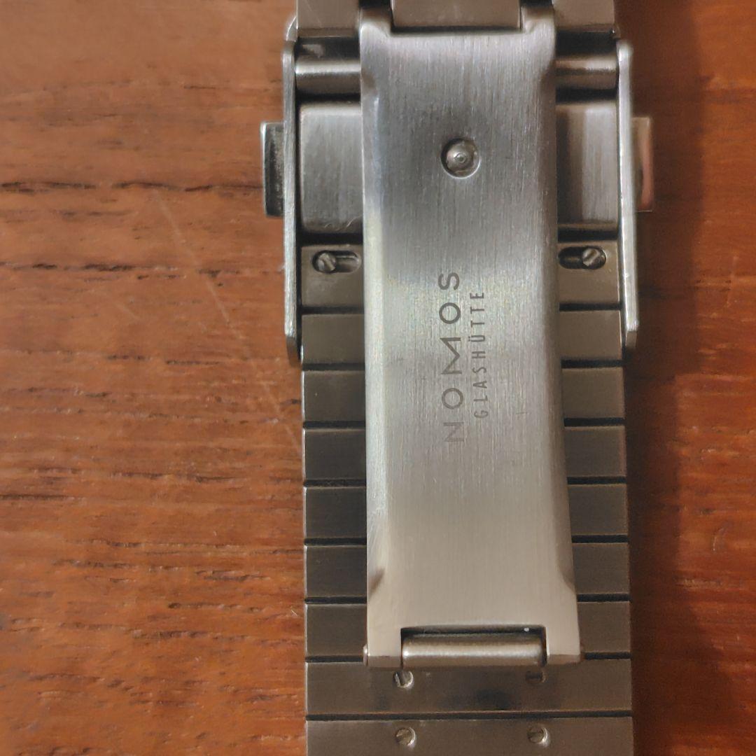 NOMOS ステンレススチール 金属ベルト　幅20ミリ