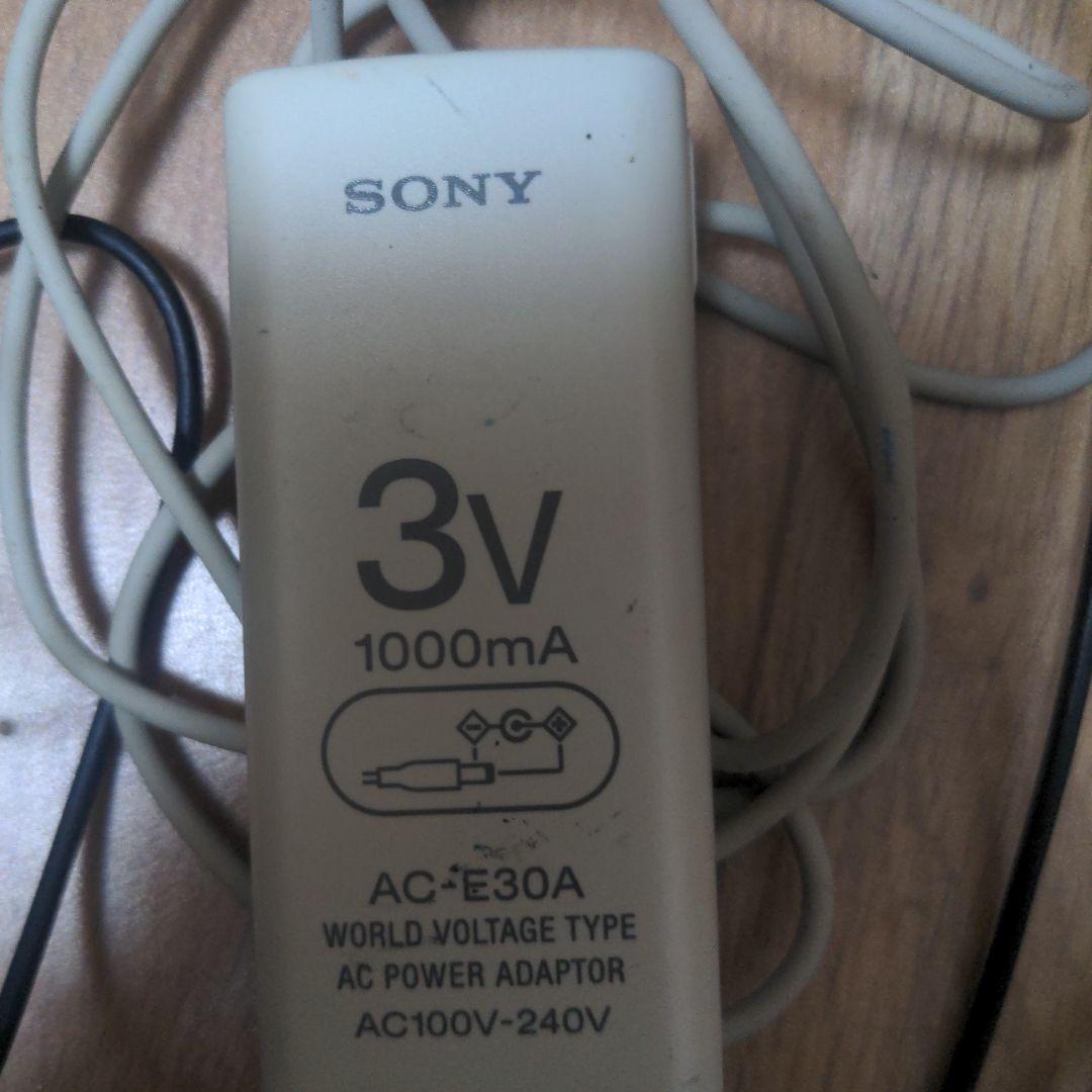 SONY MDウォークマン MZ-R900　アダプター付けます