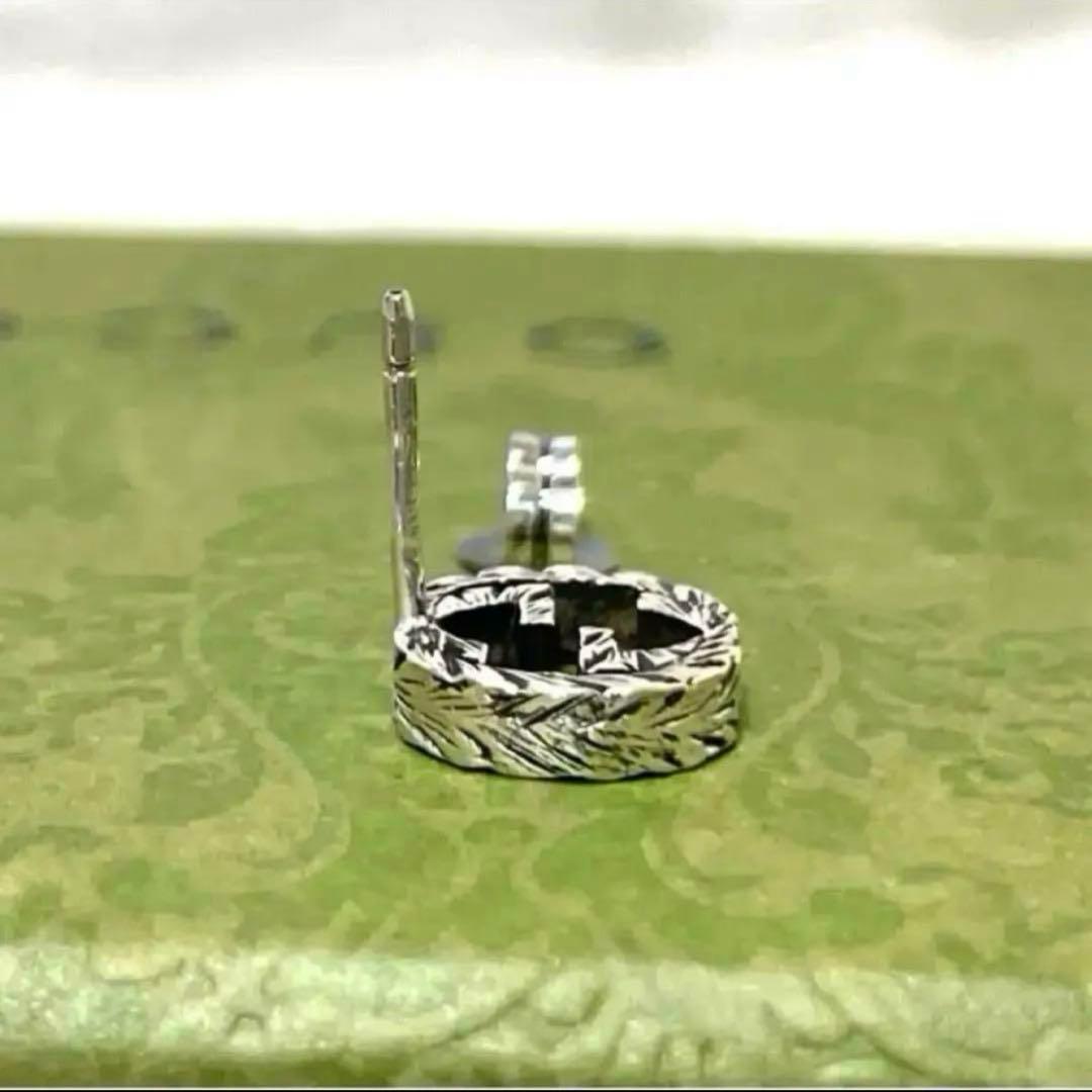 【極美品】グッチ　インターロッキング　アラベスク　ピアス片耳　メンズ/レディース