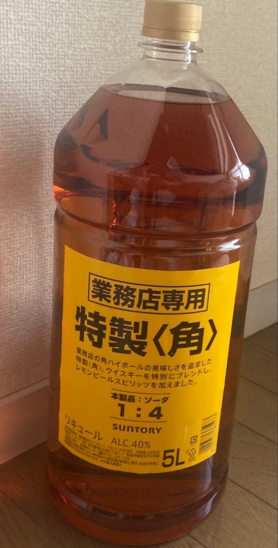 サントリー 特製ウイスキー 5L アルコール40%