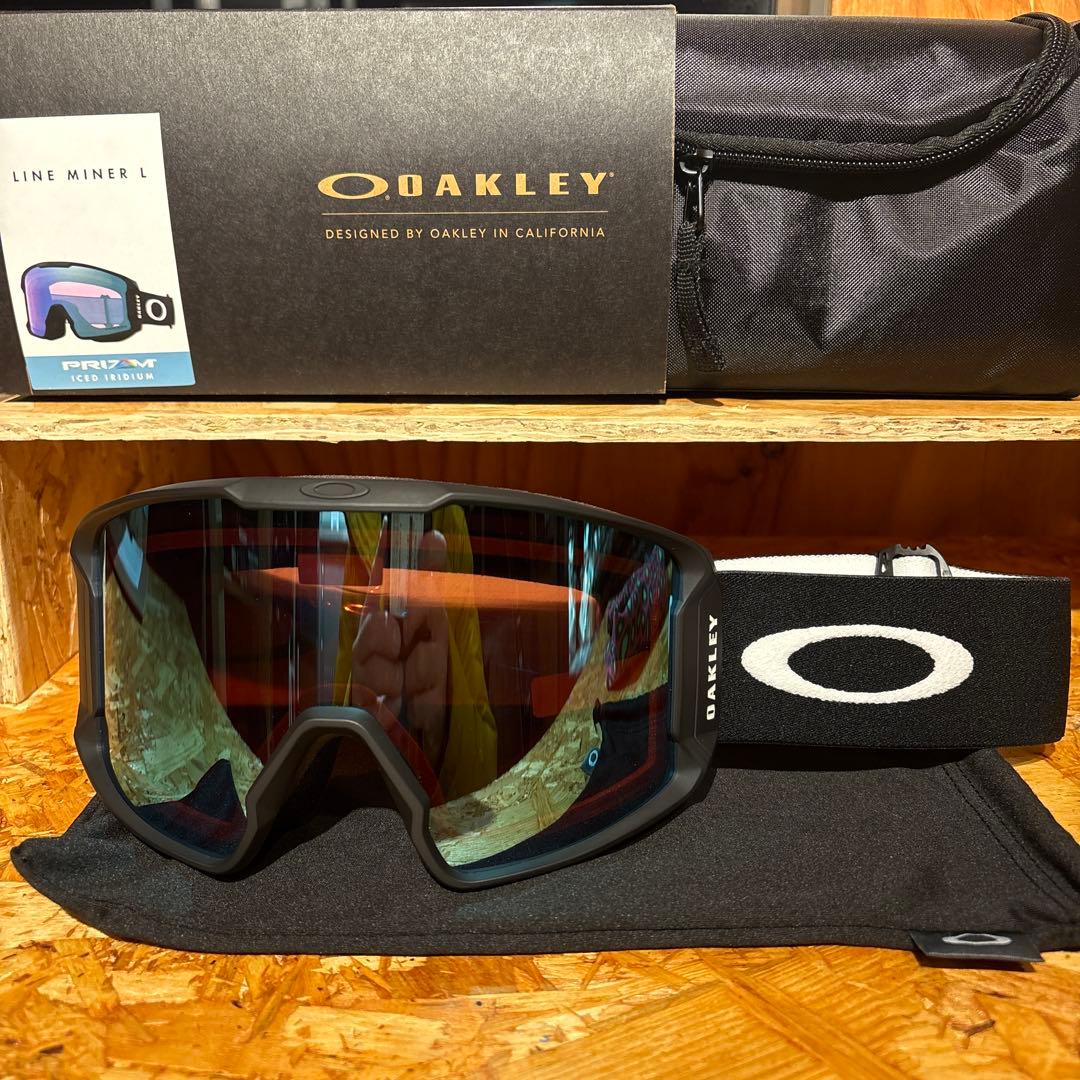 年始セールOAKLEY LINEMINER L マットブラック 新品