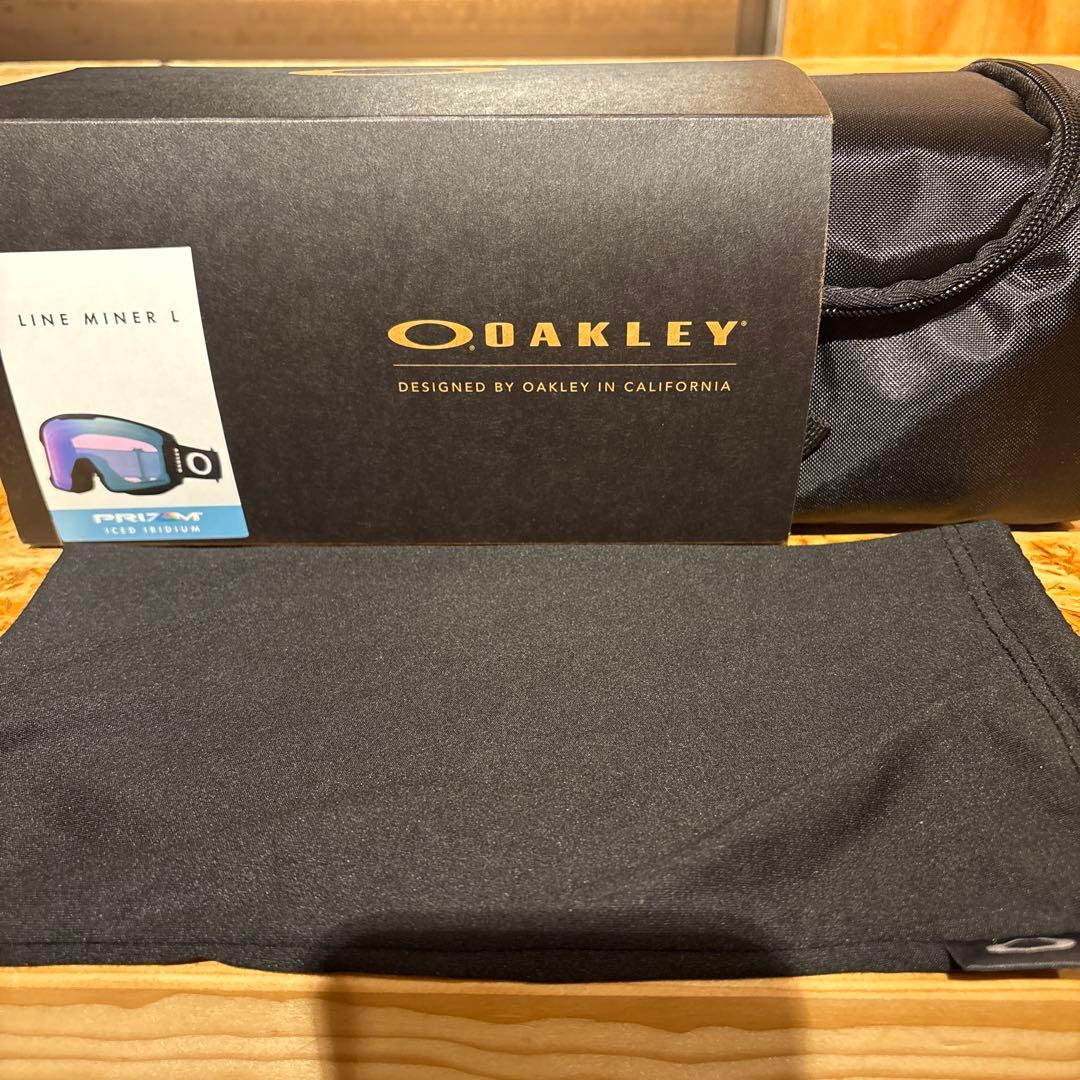 年始セールOAKLEY LINEMINER L マットブラック 新品
