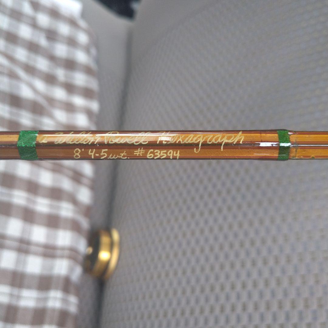 レア　Walton Powell Hexagraphフライフィッシングロッド！