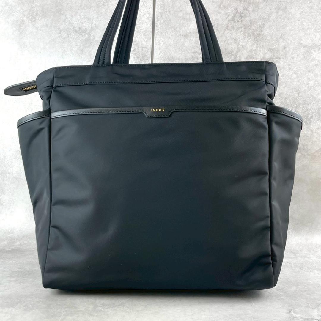 未使用級✨ アニヤハインドマーチ コミューター トートバッグ ハンド ブラック