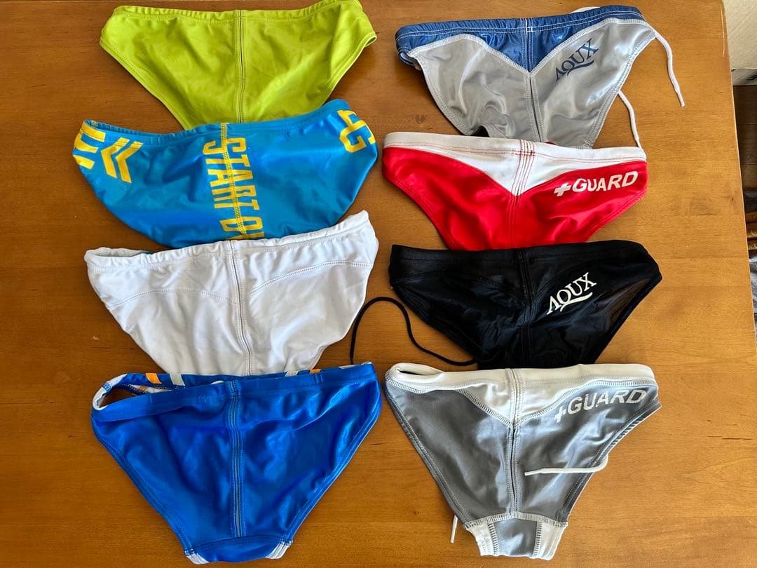 edge、aqux競パン8点セット