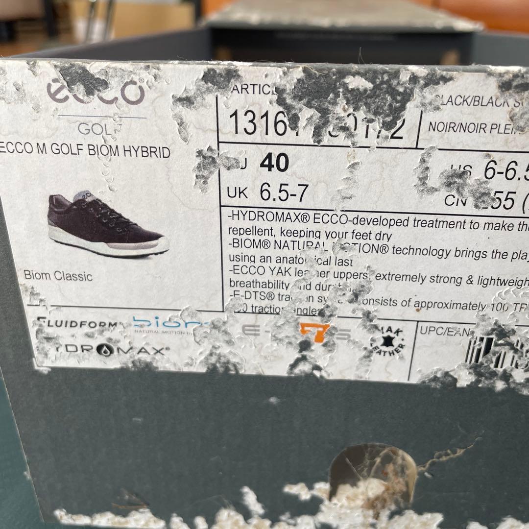 エコーゴルフシューズBion 25.5cm未使用