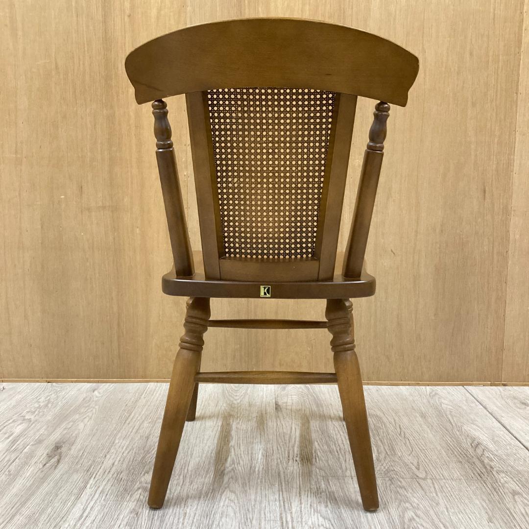 【飛騨産業】キツツキ　ダイニングチェア　椅子　木製　B