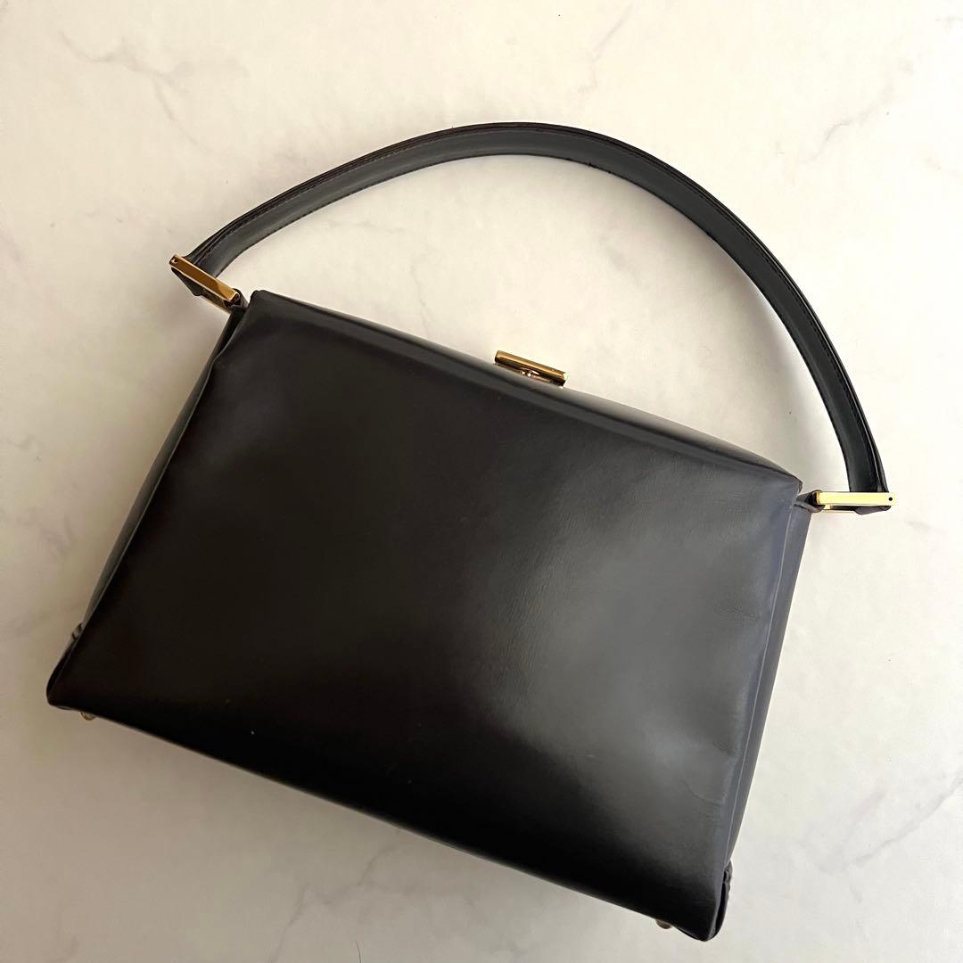 正規品 グッチ ショルダーバッグ ダークブラウン レザー 金具 ワンショルダー