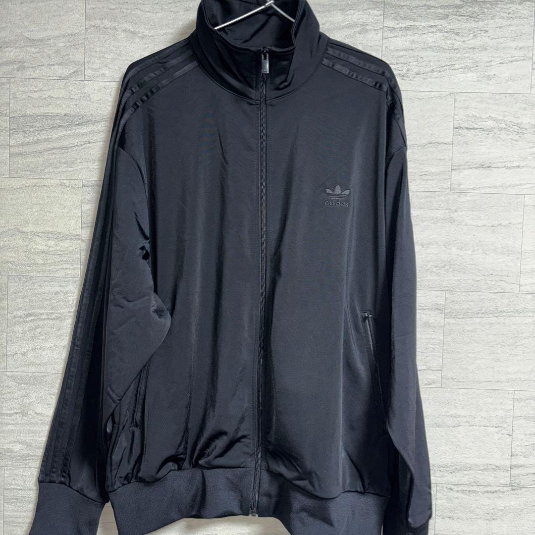 adidas トラックジャケット　パンツ　セット　ファイアーバード　ブラック