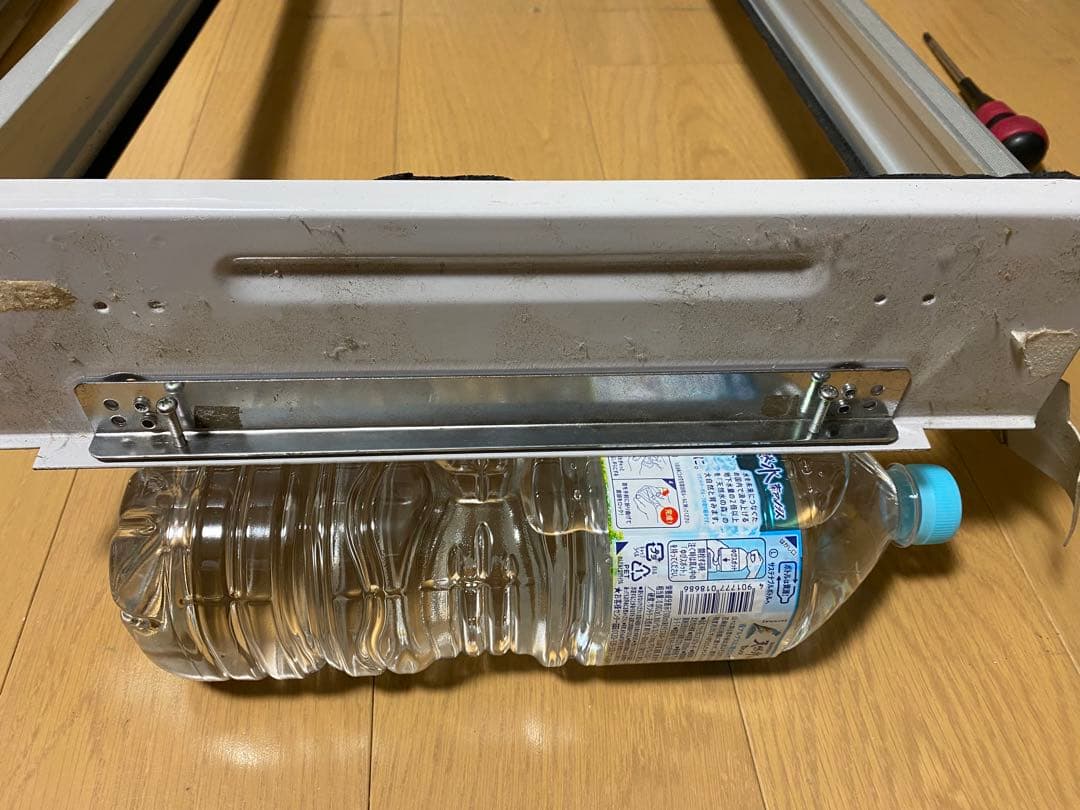 【ジャンク】窓枠有 KAW-1817 窓用エアコン 冷暖房