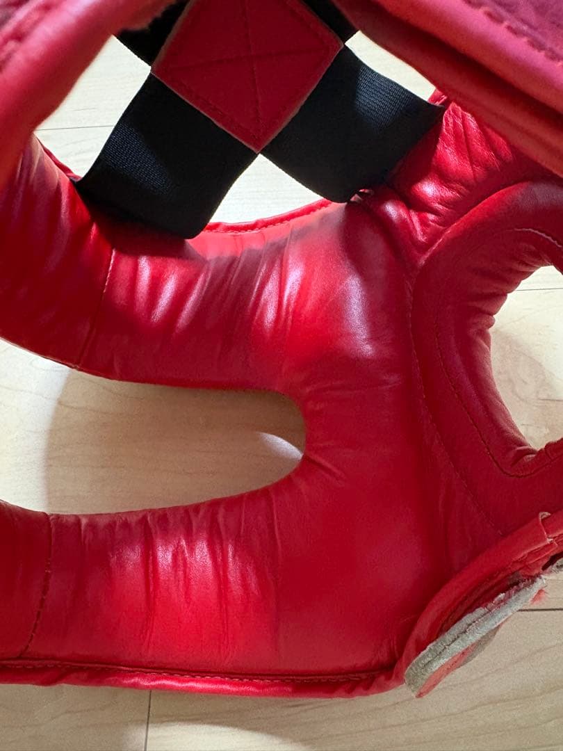 WINDY 赤 ヘッドギア フルフェイス （Ｌサイズ）