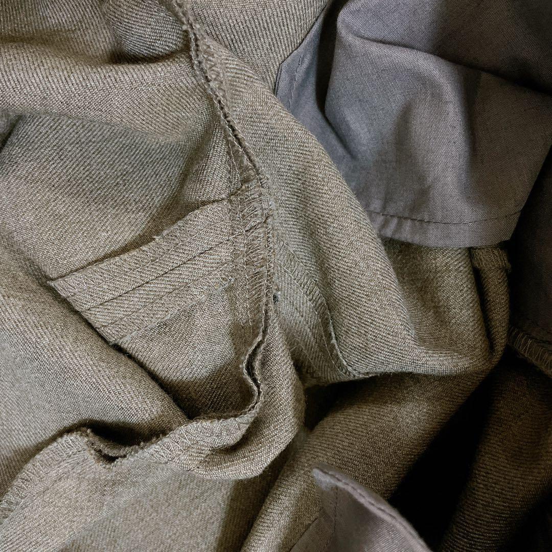 美品✨イエナラブークル ウールサージオーバーパンツ サロペット　2023AW