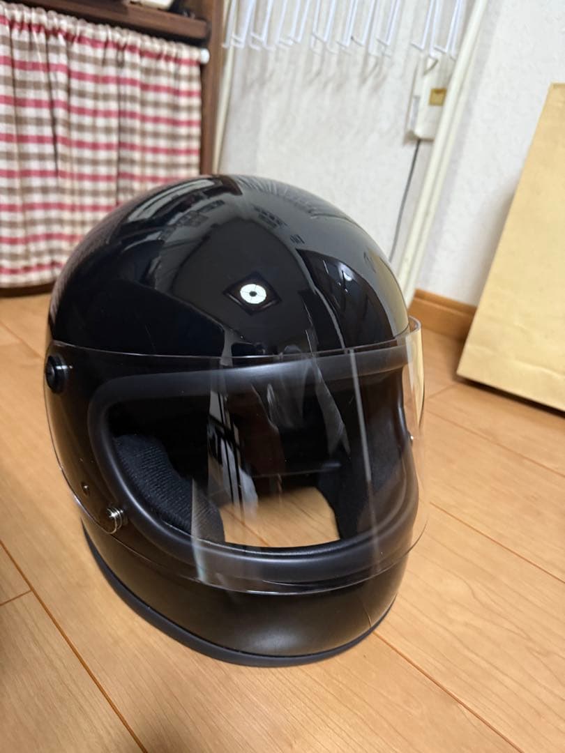 GT7 族ヘル　フルフェイス　ヘルメット XL ブラック