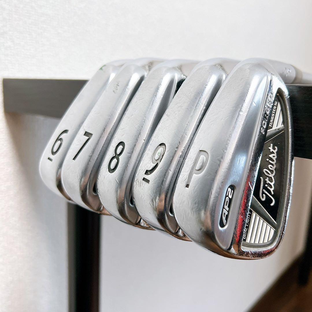 美品　タイトリスト AP2 710 アイアン 5本 6-P DG セット