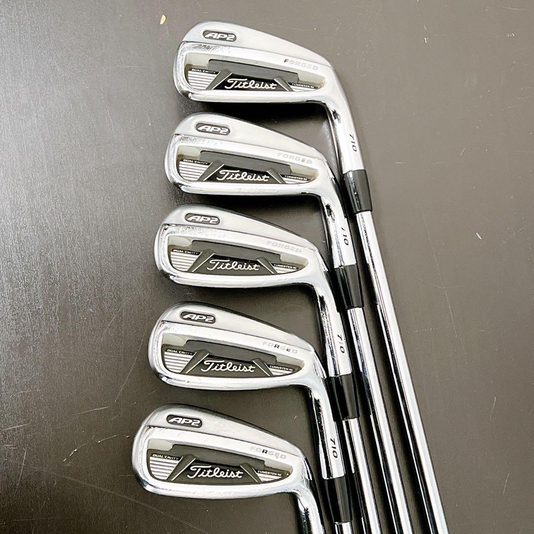 美品　タイトリスト AP2 710 アイアン 5本 6-P DG セット