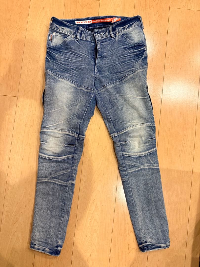 HYOD（ヒョードープロダクツ）ライディングデニムパンツ　レディース　Lサイズ