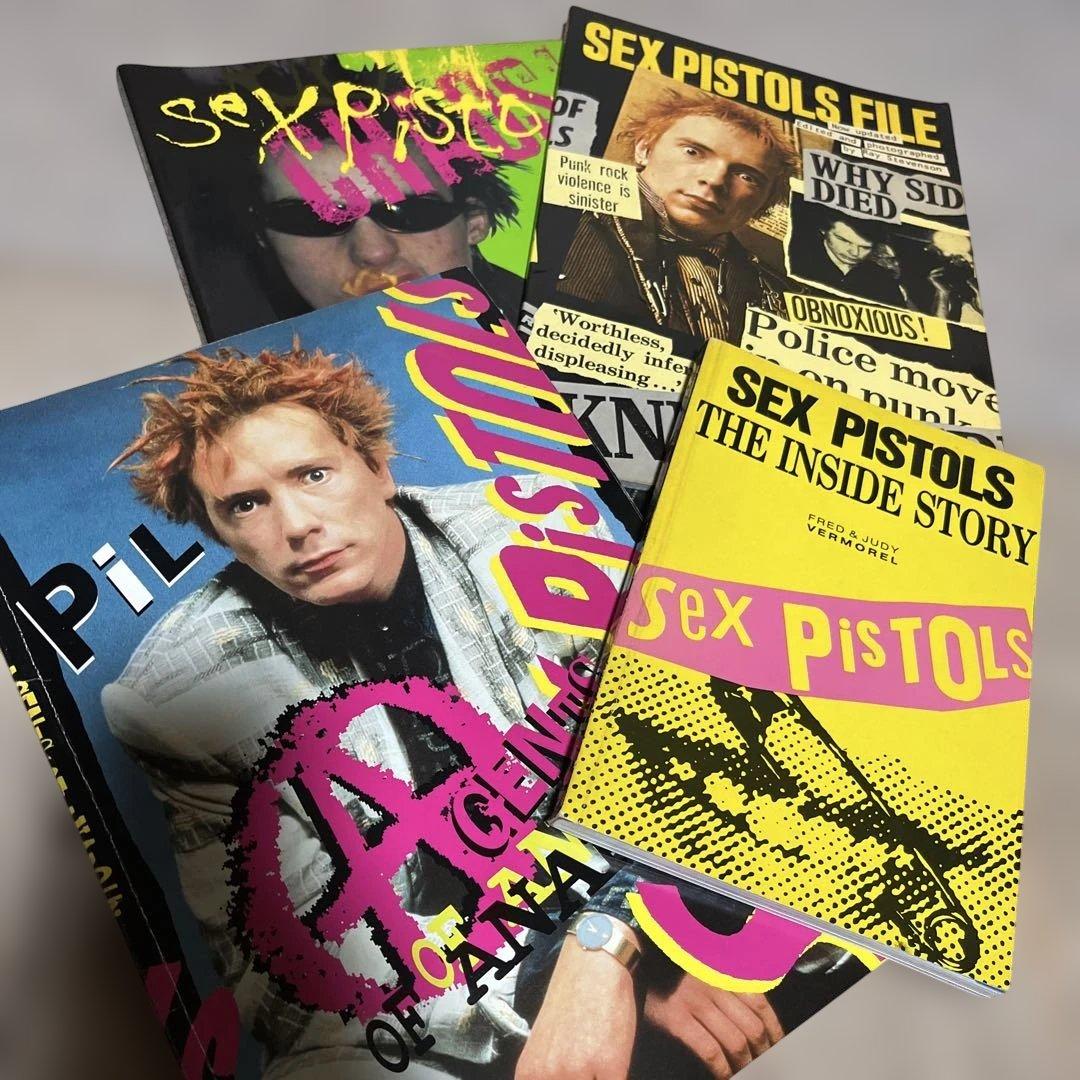 セックスピストルズ　写真集　洋書　4冊まとめ