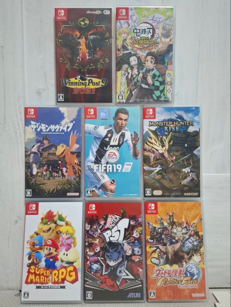 Switch ソフト8本 まとめ売り