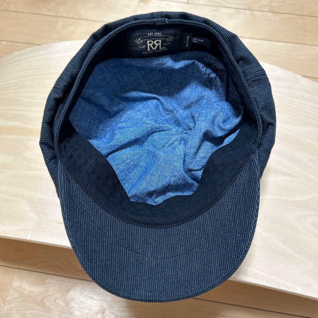 RRL（ダブルアールエル）デニムキャスケットby Ralph Lauren