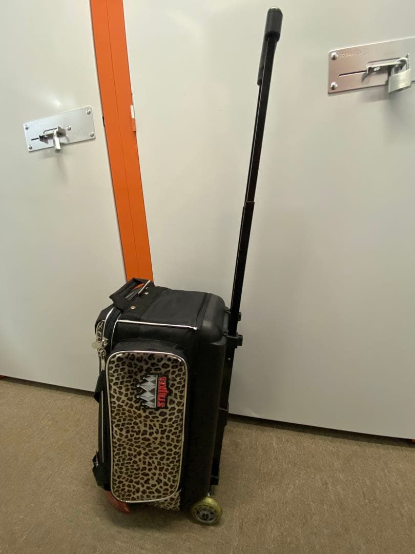 ✨超美品✨HI-SP 2個用キャリーバッグ（豹柄）XB145-CH オマケ付き