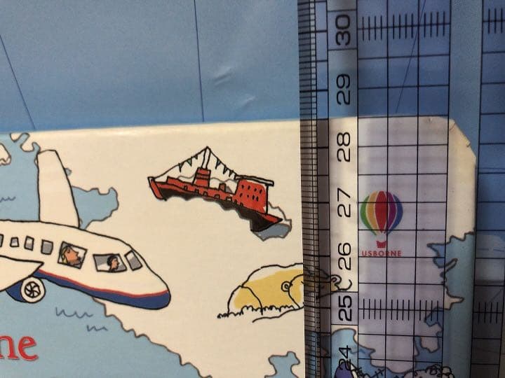 Usborne Lift-the-flap Picture Atlas イギリス