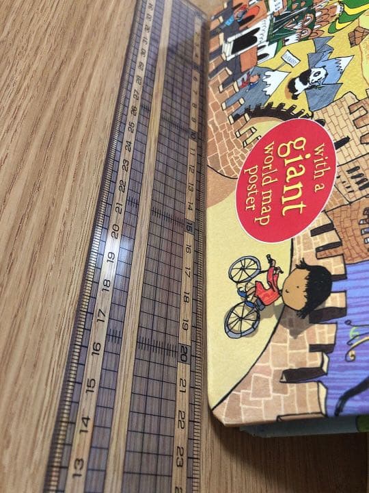 Usborne Lift-the-flap Picture Atlas イギリス