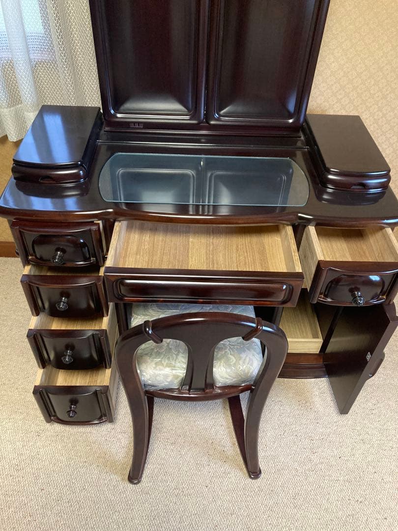 鏡台 ドレッサー アンティーク家具