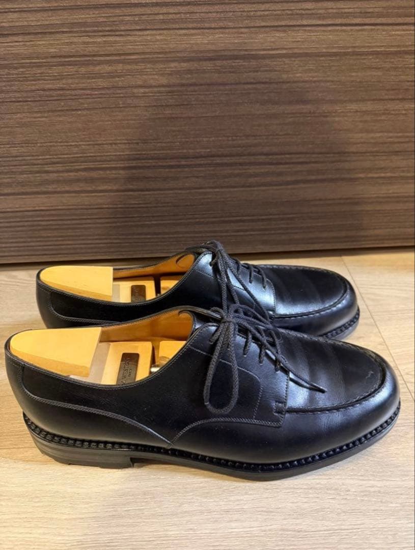 J.M. WESTON ゴルフ ブラック 10.5E シューツリー付き