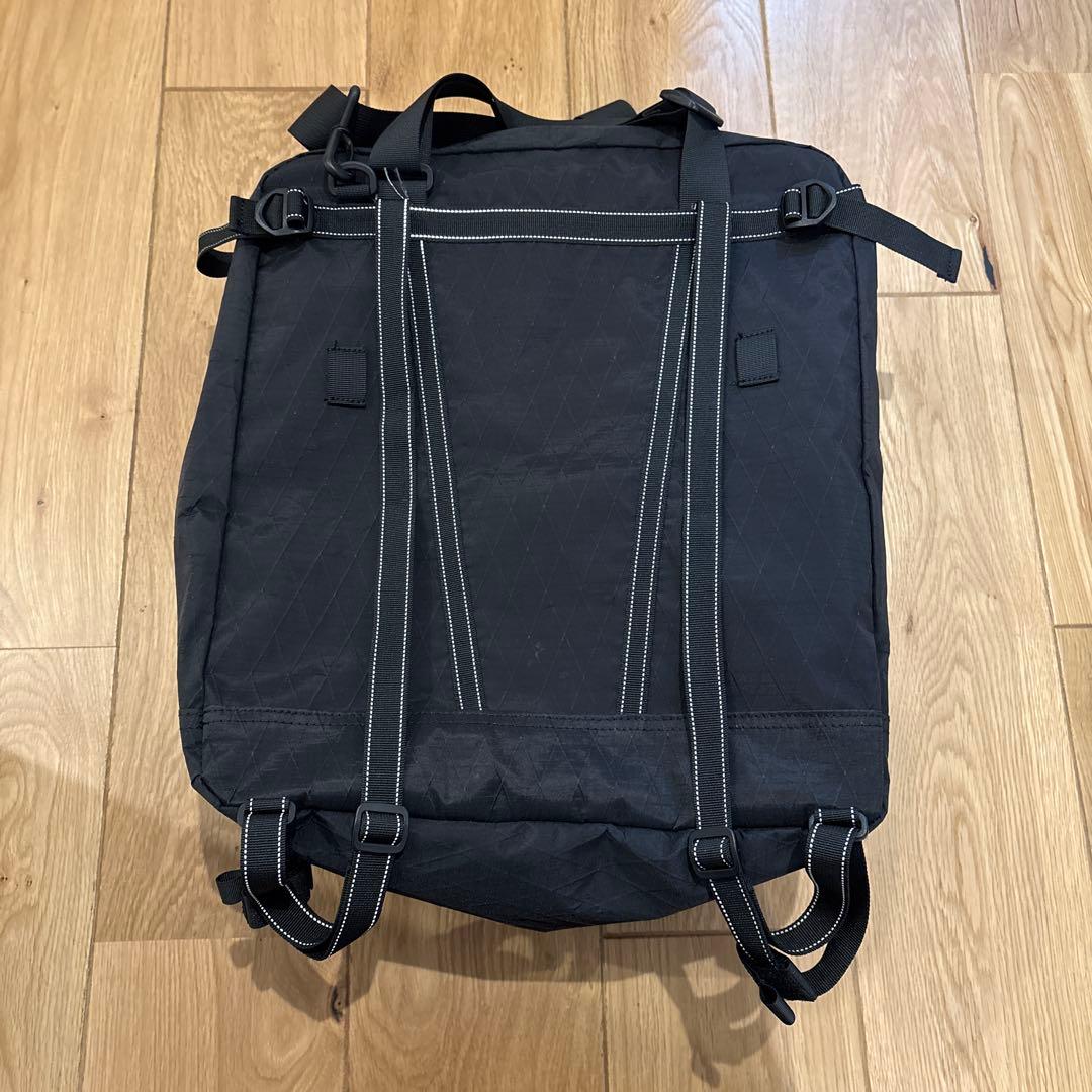 アンドワンダー and wander 3wayバッグ