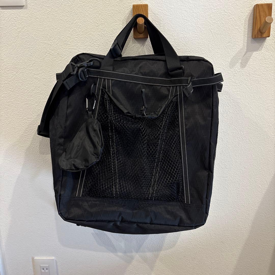 アンドワンダー and wander 3wayバッグ