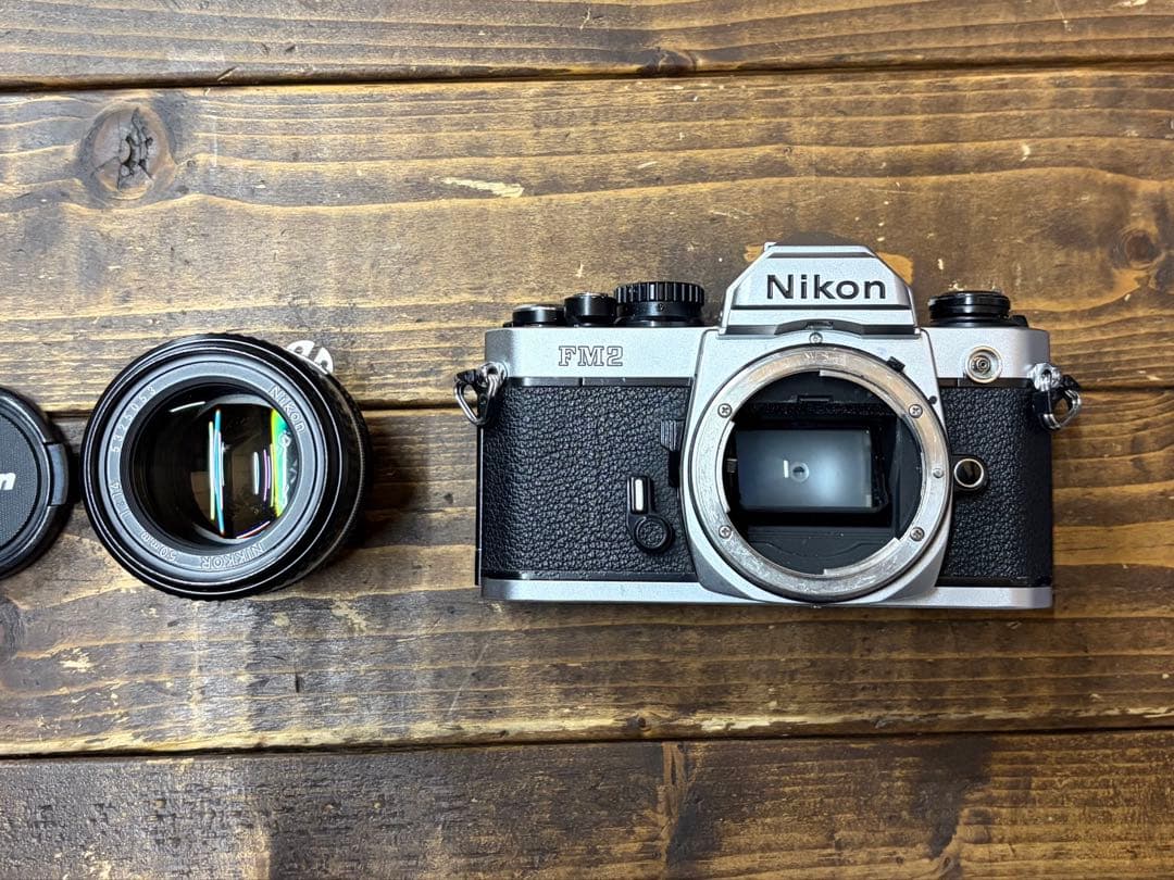 Nikon NEW FM2 & 50mm f/1.4 レンズセット
