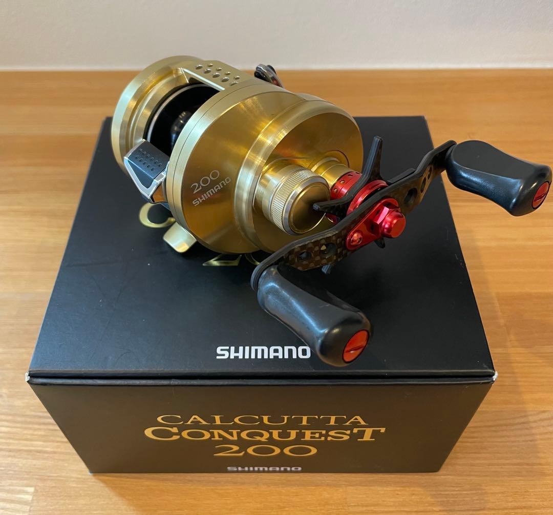 シマノ 14 カルカッタコンクエスト 200 ノーマルギア KTFチューン