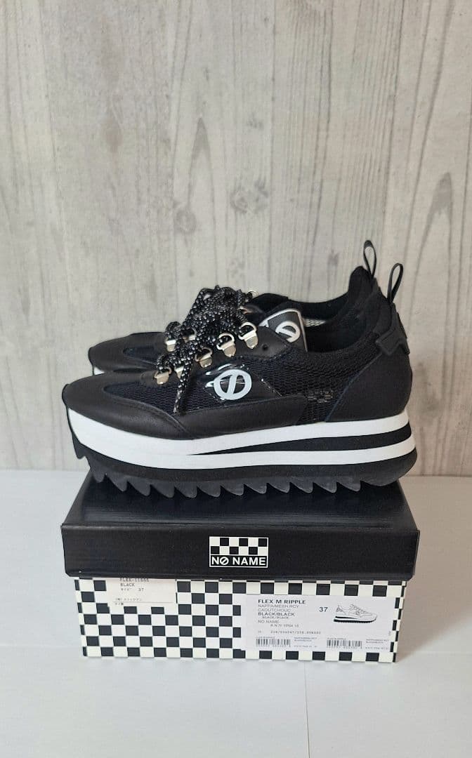 ハナミズキ様　美品　ノーネーム　スニーカー　ＮＯＮＡＭＥ　37　23　厚底