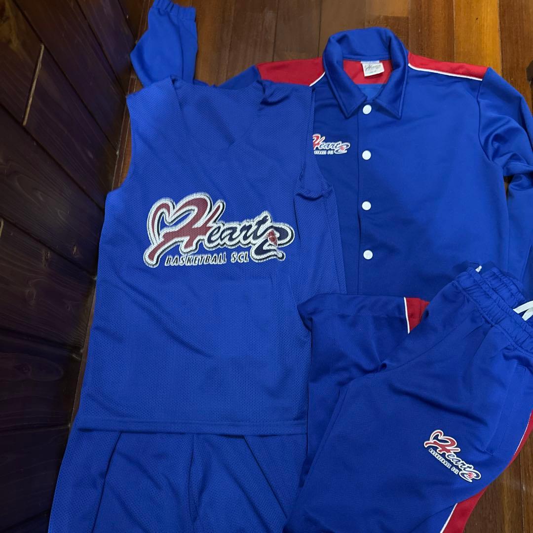 Heart バスケットボールウェア 160cm 4点セット