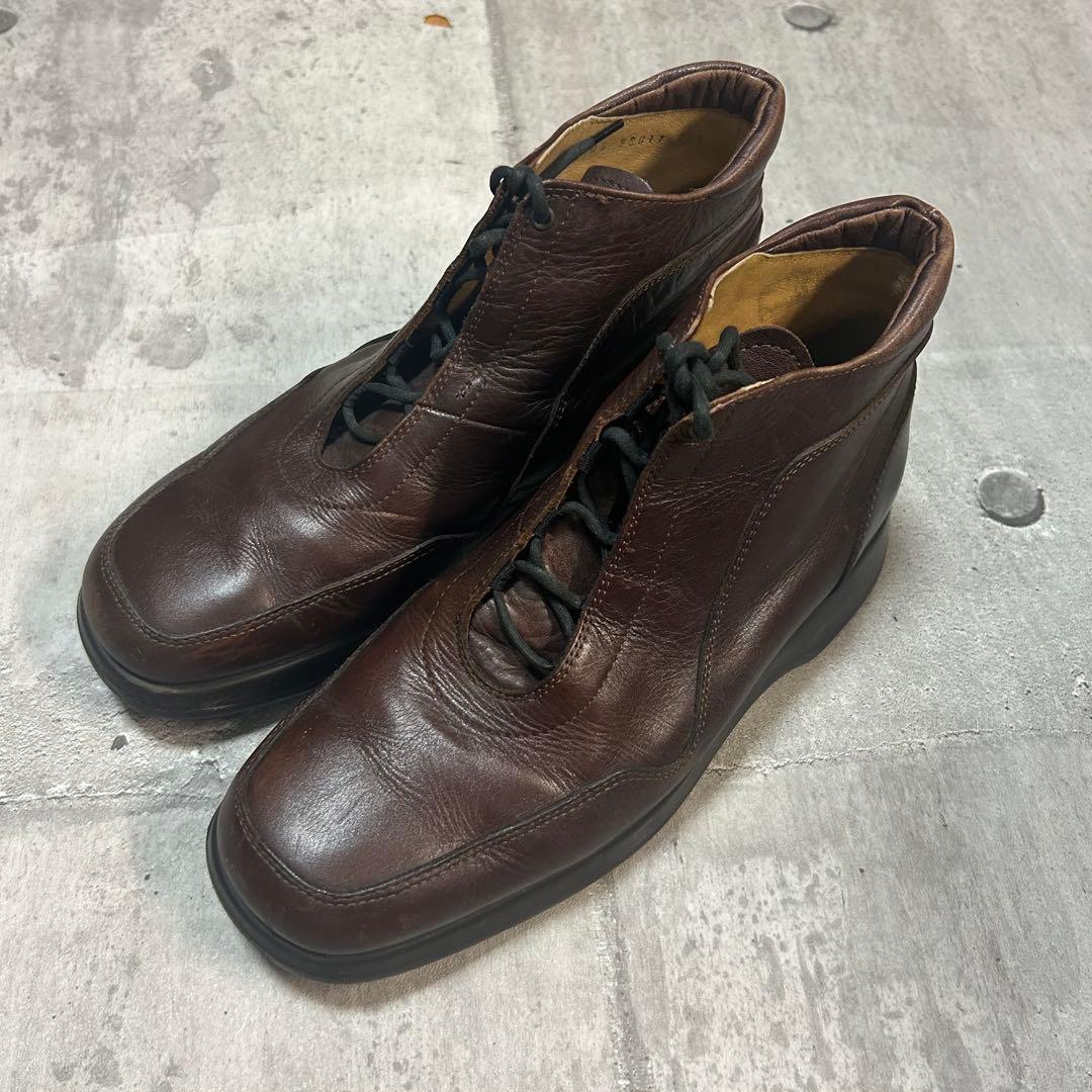 靴 97aw archive im product leather boots
