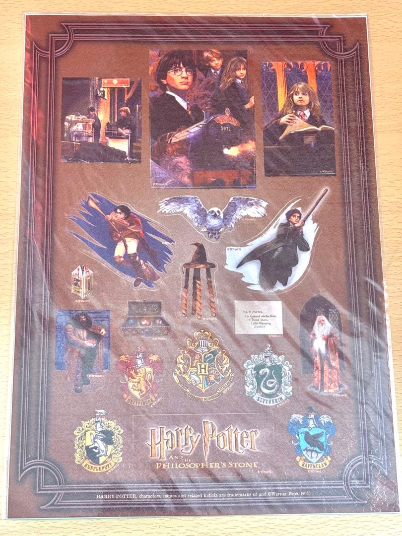 【初版あり】ハリー・ポッターシリーズ ポストカード シール